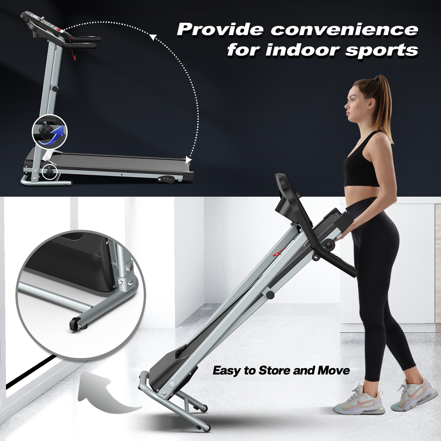 Treadmill JK106 28 Treadmill JK106