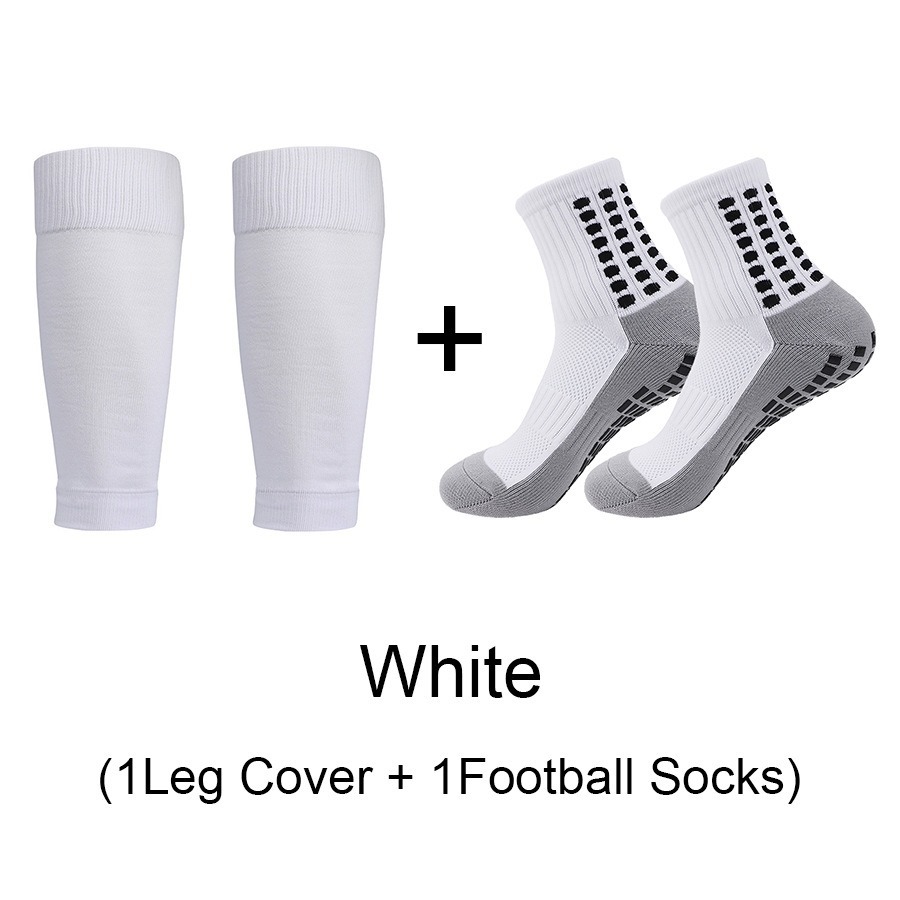 Sports Soccer Socks With Knee Pad Mid-calf Glue Dispensing Non-slip 33 Sports Soccer Socks With Knee Pad Mid-calf Glue Dispensing Non-slip