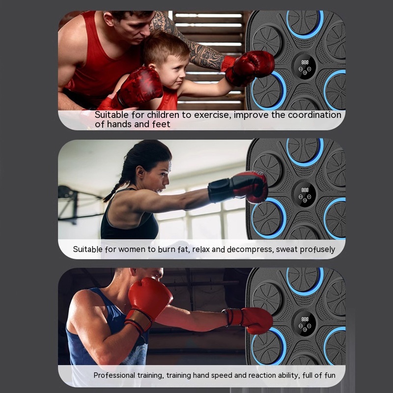 Music Boxing Target Training Wall Target Fitness Equipment 15 Music Boxing Target Training Wall Target Fitness Equipment