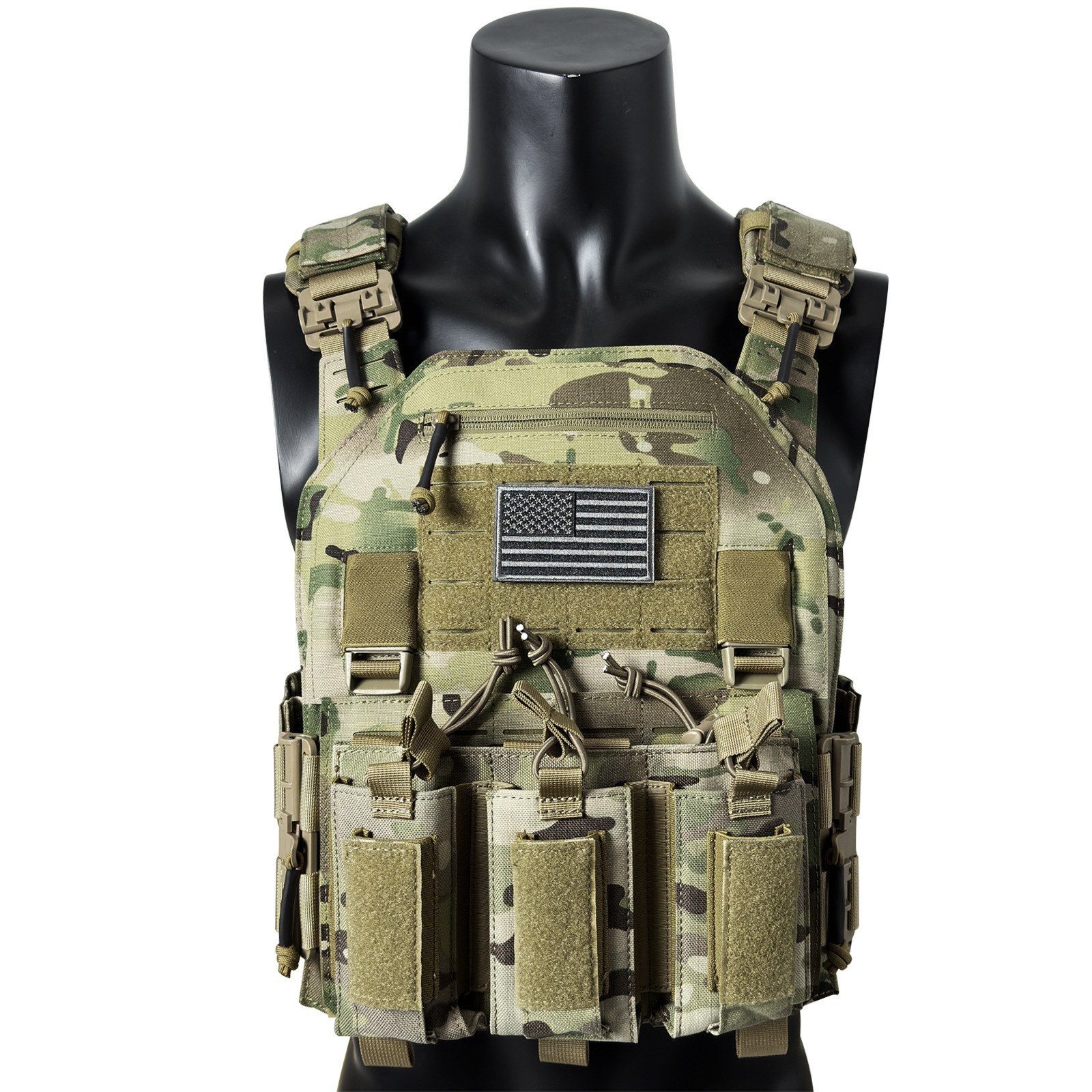 Nylon LAVC Quick-release Multifunctional Tactical Vest 25 Nylon LAVC Quick-release Multifunctional Tactical Vest