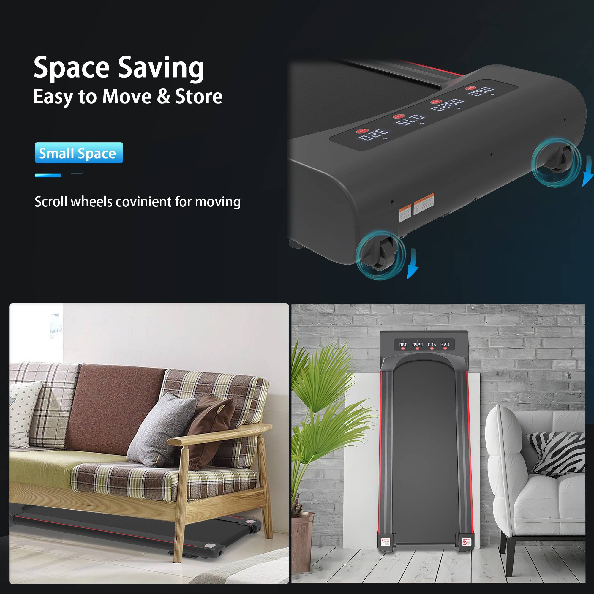 Under Desk Treadmill Machine Walking Pad For Home Office 46 Under Desk Treadmill Machine Walking Pad For Home Office