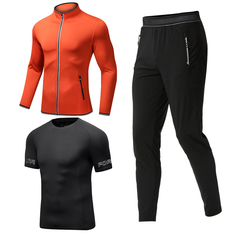 Men's Sportswear Gym Fitness Three Piece Set 14 Men's Sportswear Gym Fitness Three Piece Set