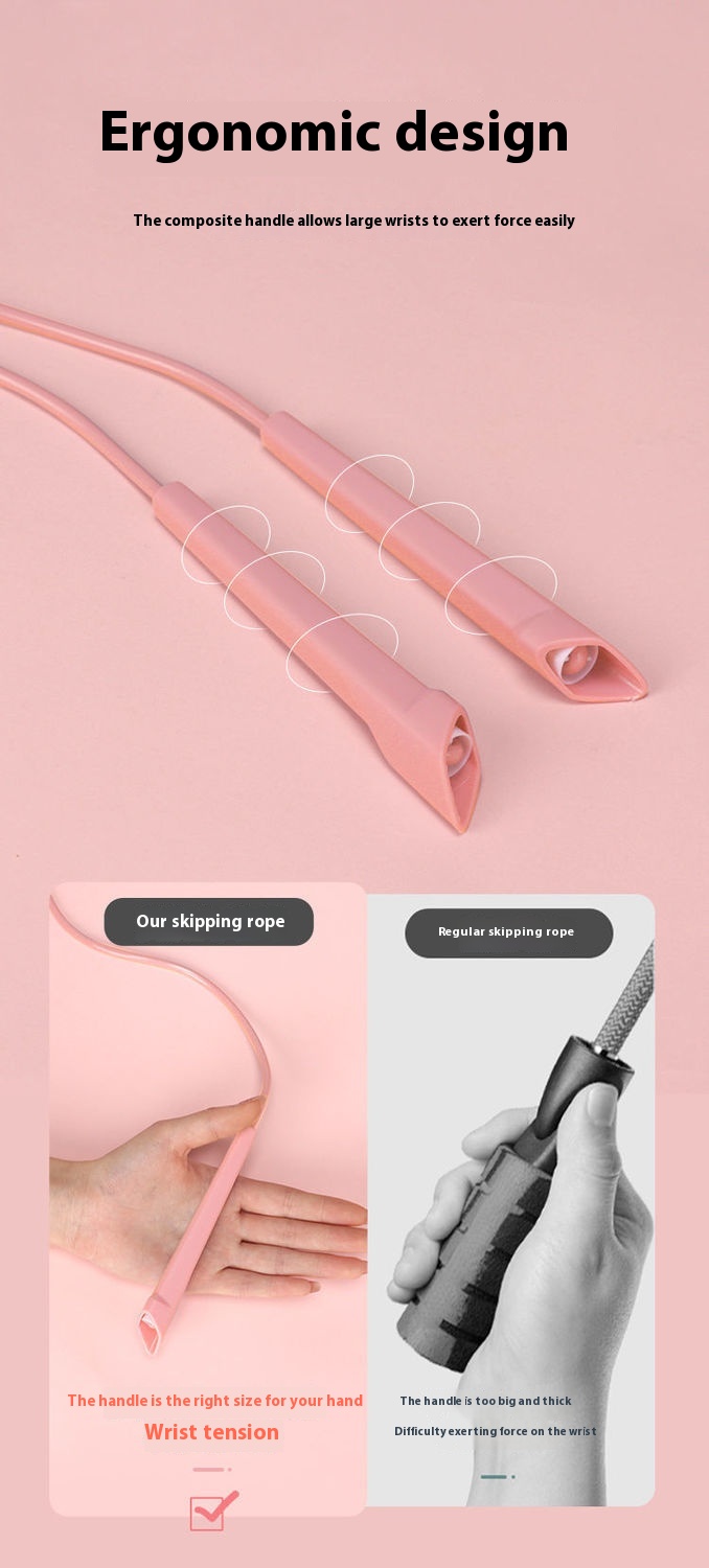 Plastic Handle Fitness Rope 20 Plastic Handle Fitness Rope