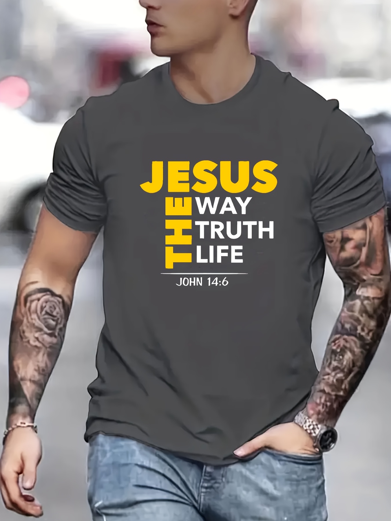 Jesus Print T-shirt 16 Jesus Print T-shirt