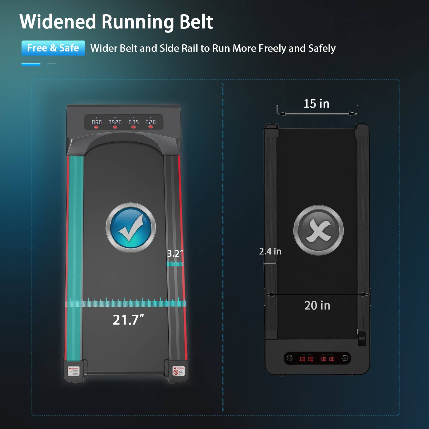 Under Desk Treadmill Machine Walking Pad For Home Office 16 Under Desk Treadmill Machine Walking Pad For Home Office