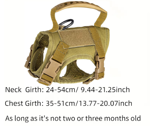 Tactical Cat Chest Strap Vest Hand Holding Rope Anti Breaking Loose 25 Tactical Cat Chest Strap Vest Hand Holding Rope Anti Breaking Loose