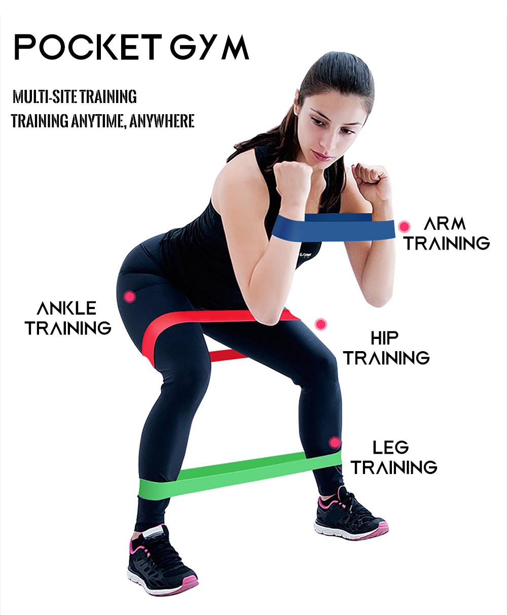 5-Level Resistance Band Set – Professional Latex Loop Bands for Yoga & Strength Training 27 1 (3)