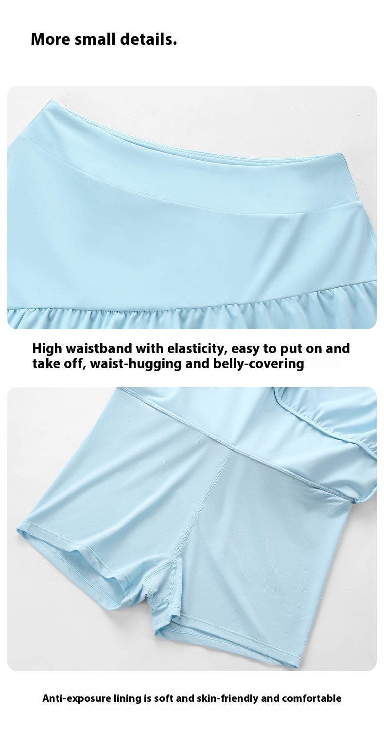 Pleated Fitness Yoga Skirts Sports Tennis Skirt 30 Pleated Fitness Yoga Skirts Sports Tennis Skirt