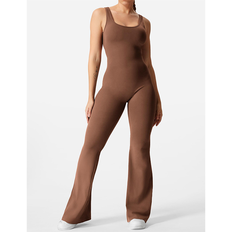 Slim Fit Hip Raise Backless Exercise Yoga Sexy Jumpsuit 18 Slim Fit Hip Raise Backless Exercise Yoga Sexy Jumpsuit