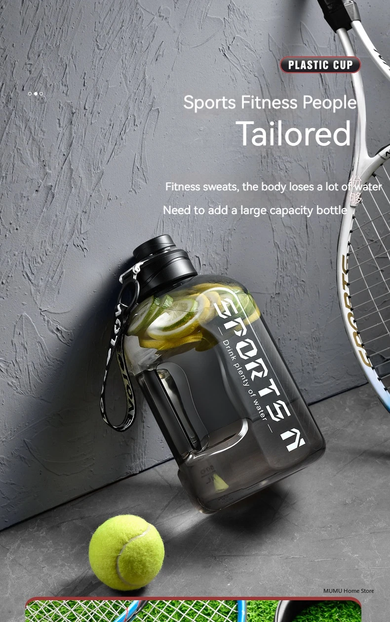 Large Capacity Sports Water Bottle 1.7L / 2.7L / 4L / 5L 64 Large Capacity Sports Water Bottle 1.7L / 2.7L / 4L / 5L