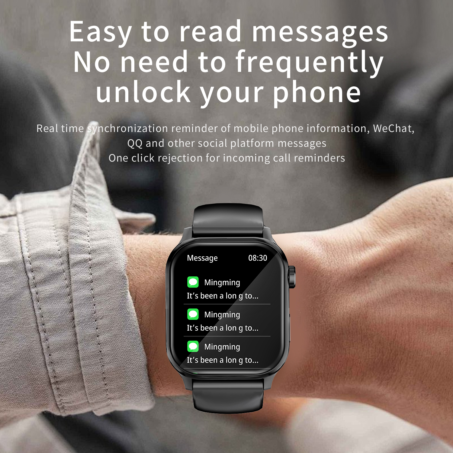 G93 New Smart Watch 1.85'' Square Screen Sports Waterproof BT Smartwatch 42 G93 New Smart Watch 1.85'' Square Screen Sports Waterproof BT Smartwatch