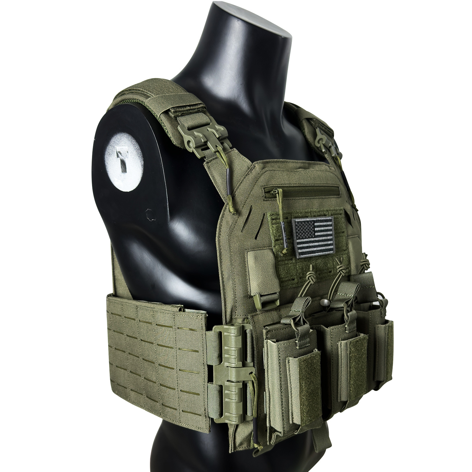 Nylon LAVC Quick-release Multifunctional Tactical Vest 78 Nylon LAVC Quick-release Multifunctional Tactical Vest