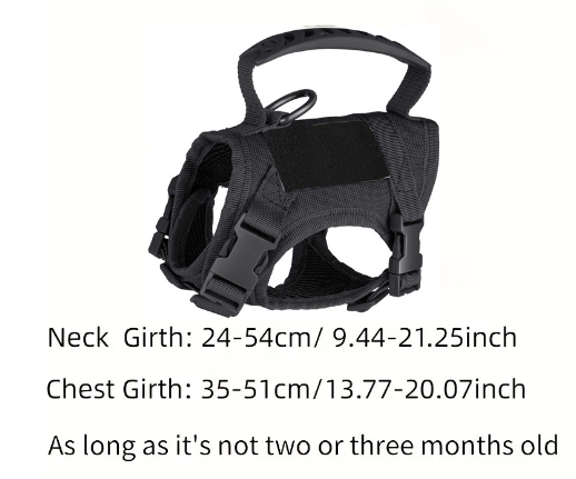 Tactical Cat Chest Strap Vest Hand Holding Rope Anti Breaking Loose 12 Tactical Cat Chest Strap Vest Hand Holding Rope Anti Breaking Loose