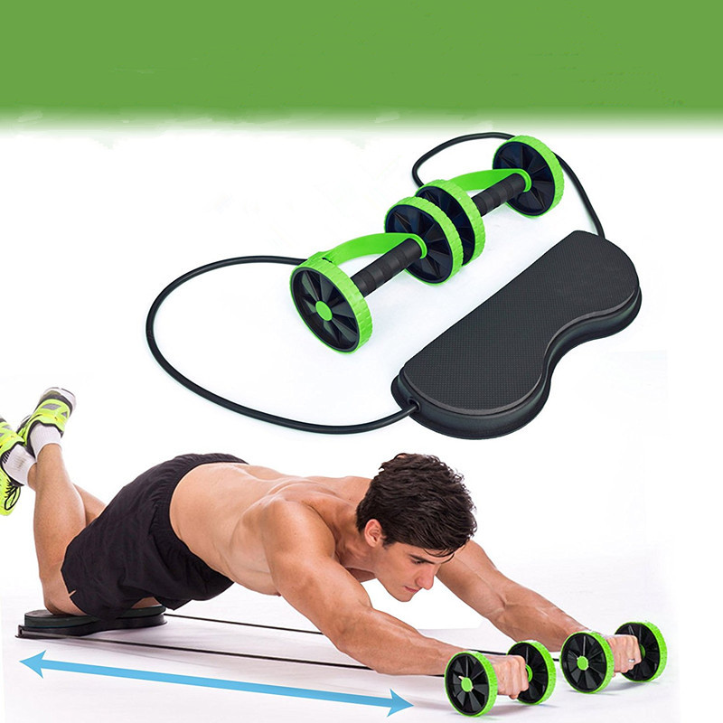 Fitness Eddy Multi-Function Ab Wheel Roller with Resistance Bands 10 Fitness Eddy Multi-Function Ab Wheel Roller with Resistance Bands
