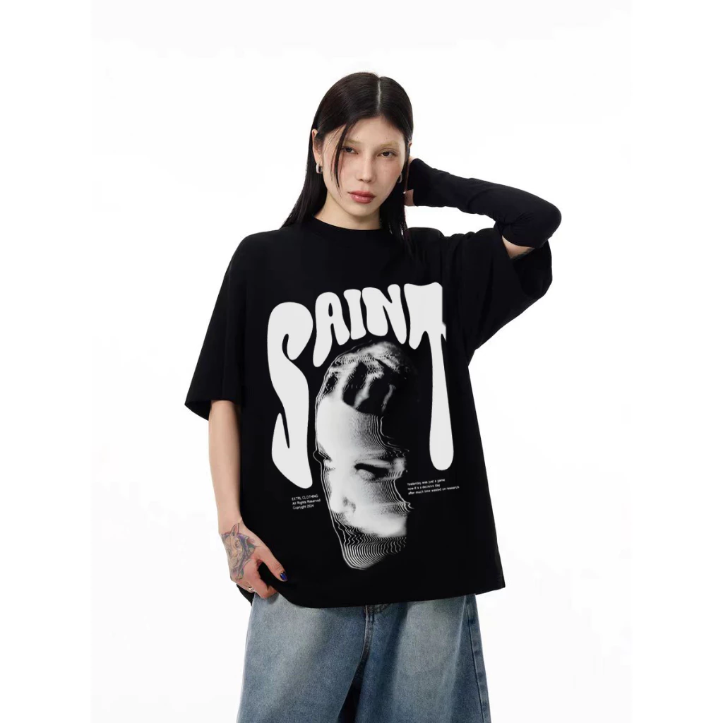 Summer New Printed T-shirt - Customizable Pattern 30 Summer New Printed T-shirt - Customizable Pattern