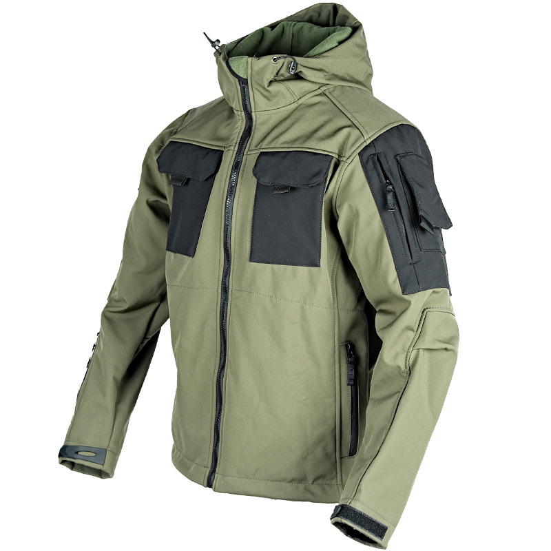 Tactical Soft Shell Jacket Tactical Windbreaker Waterproof Outdoor 17 Tactical Soft Shell Jacket Tactical Windbreaker Waterproof Outdoor