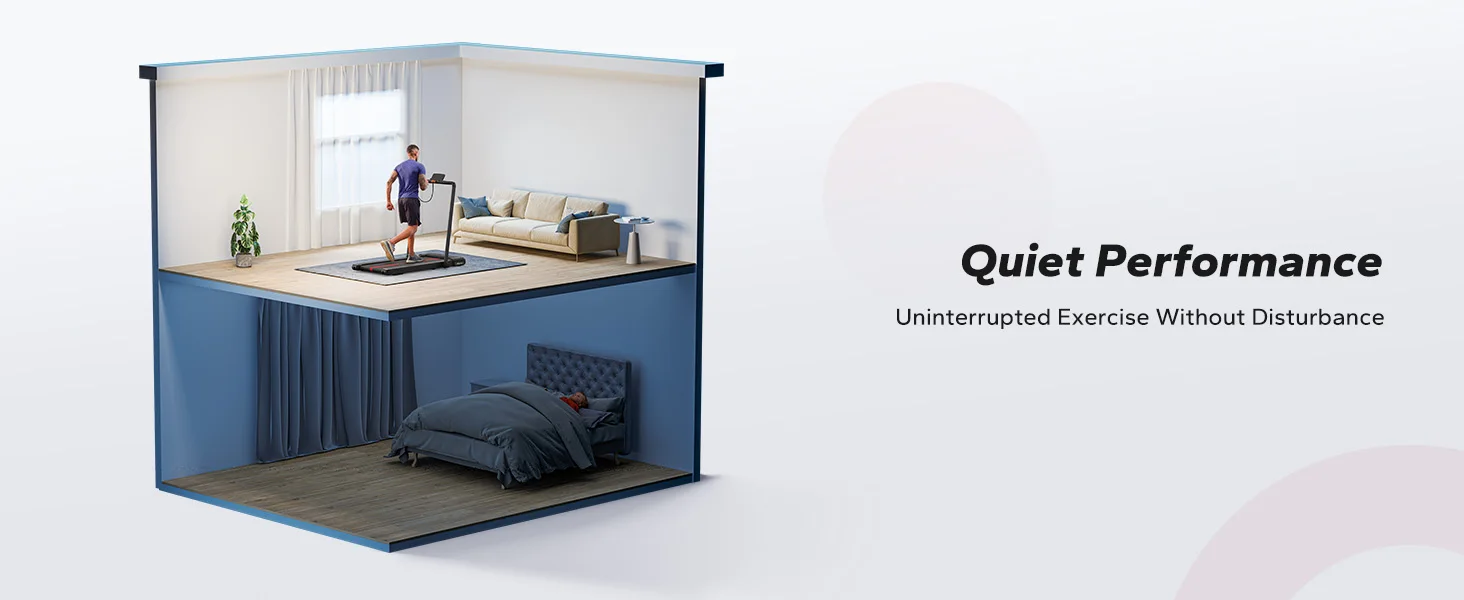 2-in-1 Folding Under Desk Treadmill – Smart Walking Pad with APP & Remote Control 8 2-in-1 Folding Under Desk Treadmill – Smart Walking Pad with APP & Remote Control