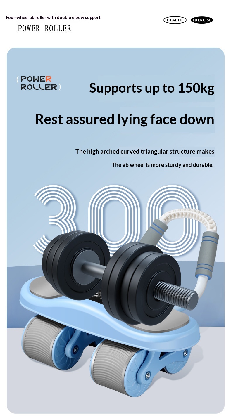 Automatic Rebound Plank-Crunch 2-in-1 Ab Wheel 24 Automatic Rebound Plank-Crunch 2-in-1 Ab Wheel