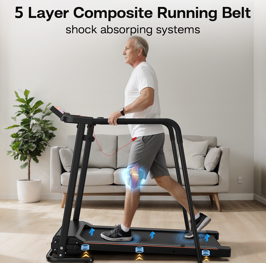 Folding Treadmill Electric Running Machine 8 Folding Treadmill Electric Running Machine