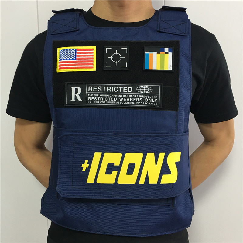 ICONS Tactical Streetwear Vest - Fashion Military Style 55 ICONS Tactical Streetwear Vest - Fashion Military Style