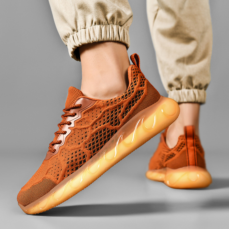 Men's Fashion Casual Fly Woven Mesh Shoes 22 Men's Fashion Casual Fly Woven Mesh Shoes