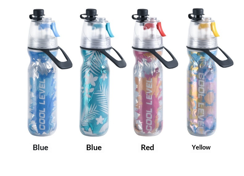 2-in-1 Misting Water Bottle - 500ml Insulated Sport Spray 38 2-in-1 Misting Water Bottle - 500ml Insulated Sport Spray