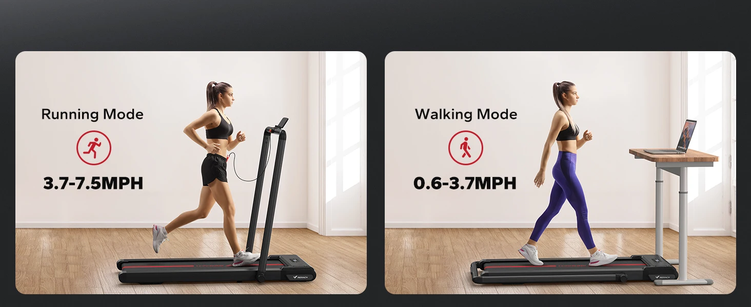 2-in-1 Folding Under Desk Treadmill – Smart Walking Pad with APP & Remote Control 12 2-in-1 Folding Under Desk Treadmill – Smart Walking Pad with APP & Remote Control