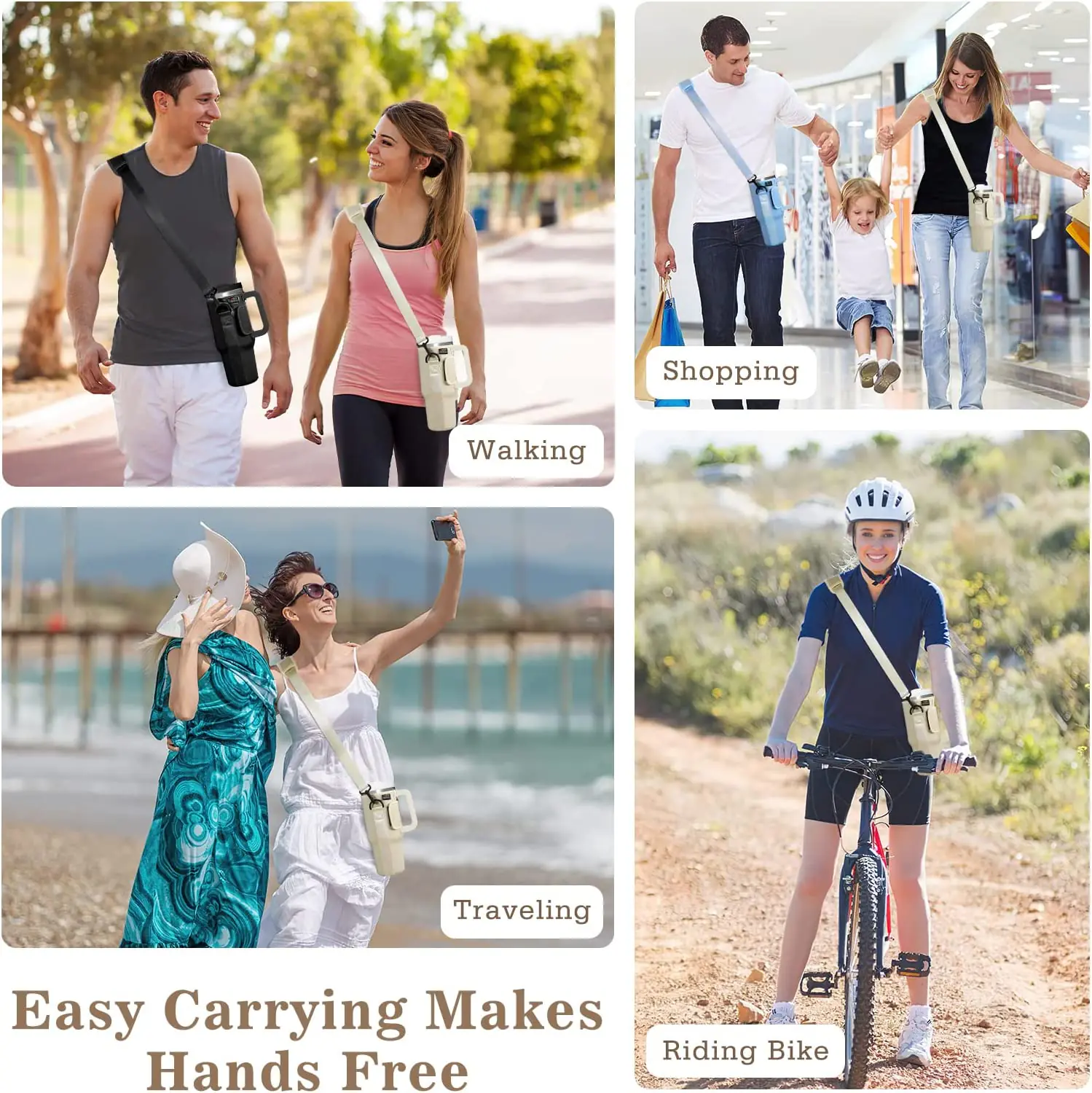 Slok Water Bottle Carrier Bag, Compatible With 40oz Tumbler With Handle 42 Slok Water Bottle Carrier Bag, Compatible With 40oz Tumbler With Handle