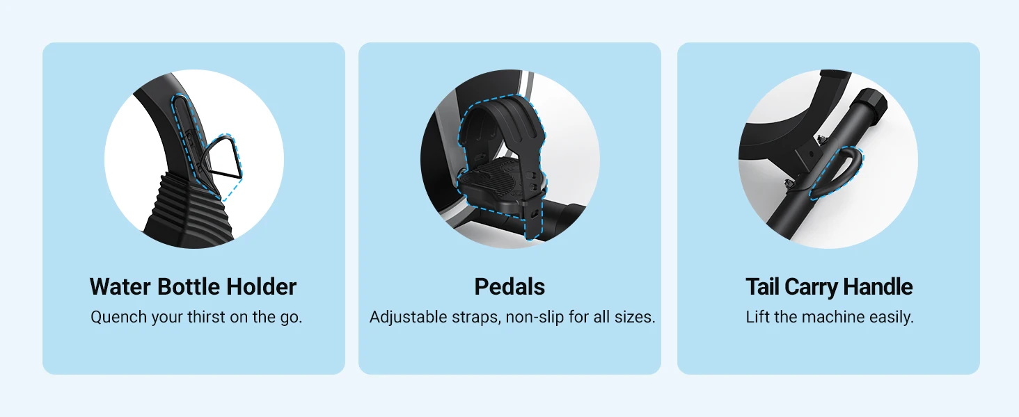 High-End Recumbent Exercise Bike – Magnetic Stationary Bike for Seniors & Adults 17 High-End Recumbent Exercise Bike – Magnetic Stationary Bike for Seniors & Adults