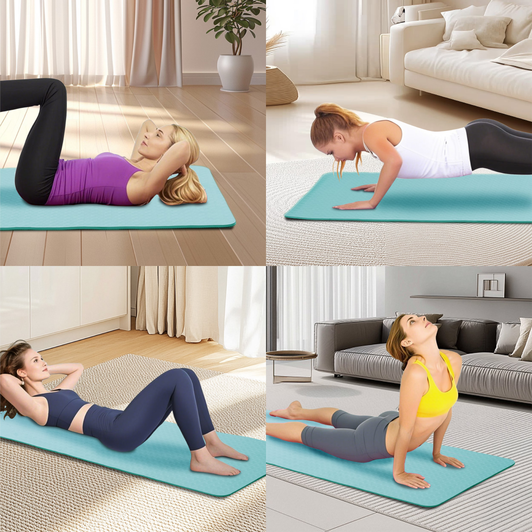 Professional TPE Yoga Mat - 72" Non-Slip Exercise Mat 22 Professional TPE Yoga Mat - 72" Non-Slip Exercise Mat