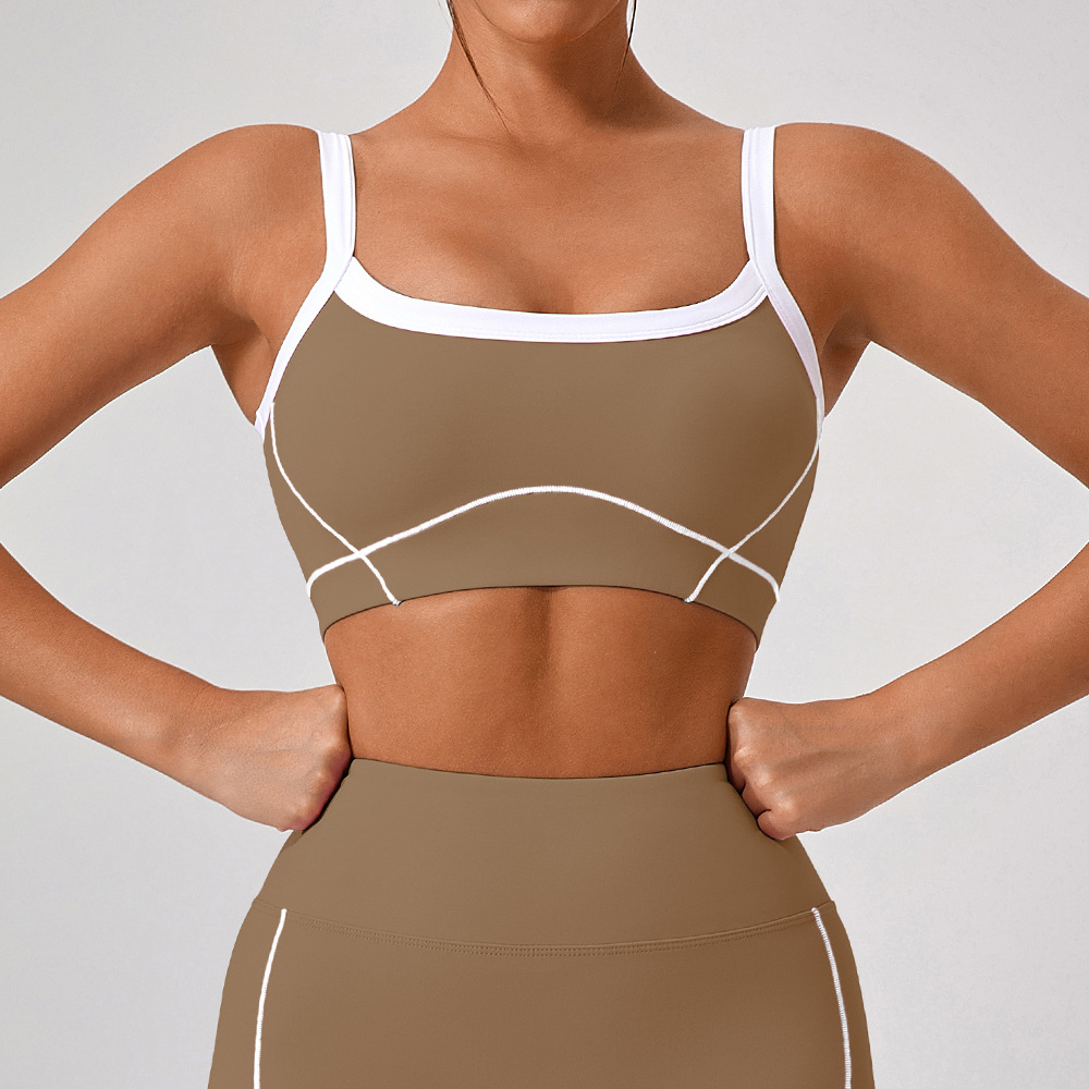 Outdoor Sports Underwear Women's Shockproof Yoga Vest 24 Outdoor Sports Underwear Women's Shockproof Yoga Vest