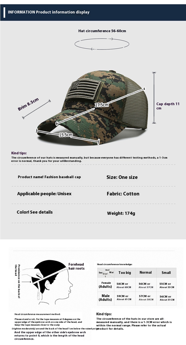 Tear Mark Velcro Outdoor Sun Protection Tactical Camouflage Baseball Hat 30 Tear Mark Velcro Outdoor Sun Protection Tactical Camouflage Baseball Hat