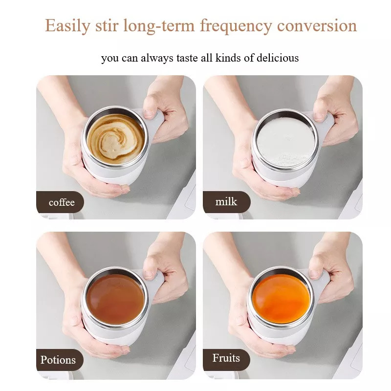 Rechargeable Model Automatic Stirring Cup Coffee Cup High Value Electric Stirring Cup Lazy Milkshake Rotating Magnetic Water Cup 30 Rechargeable Model Automatic Stirring Cup Coffee Cup High Value Electric Stirring Cup Lazy Milkshake Rotating Magnetic Water Cup