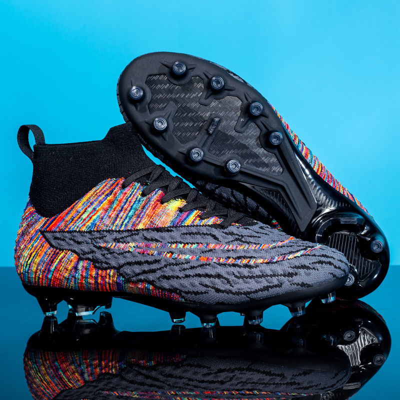 High-top Soccer Shoes Game-specific Spike 8 High-top Soccer Shoes Game-specific Spike