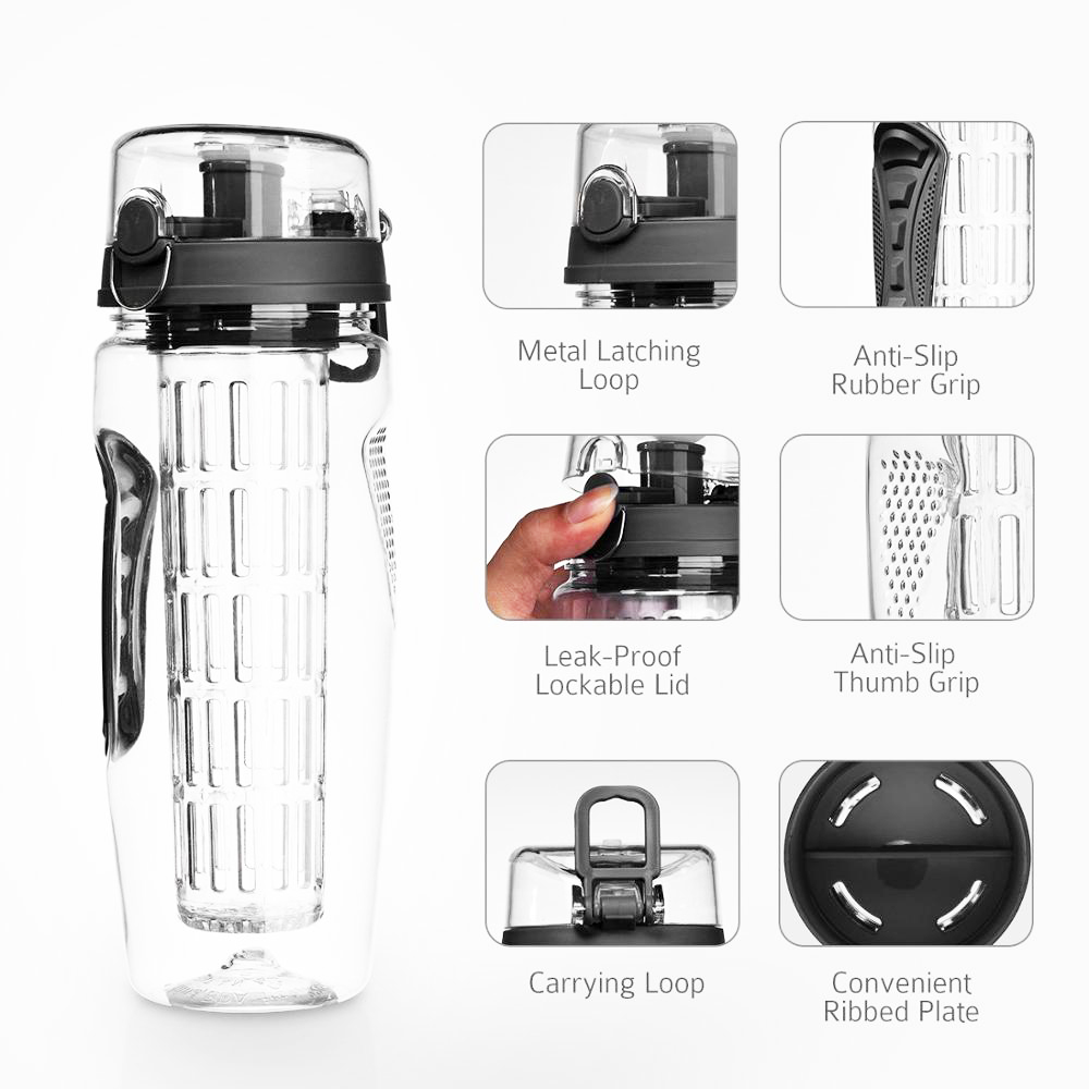 Free Fruit Infuser Juice Shaker Bottle Portable Climbing Camp Bottle 35 Free Fruit Infuser Juice Shaker Bottle Portable Climbing Camp Bottle