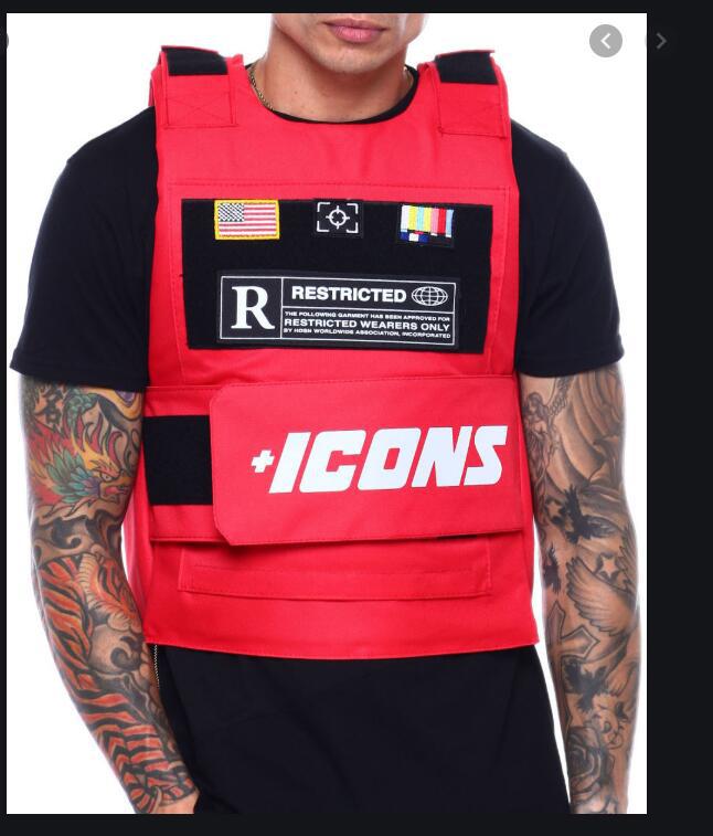 ICONS Tactical Streetwear Vest - Fashion Military Style 63 ICONS Tactical Streetwear Vest - Fashion Military Style