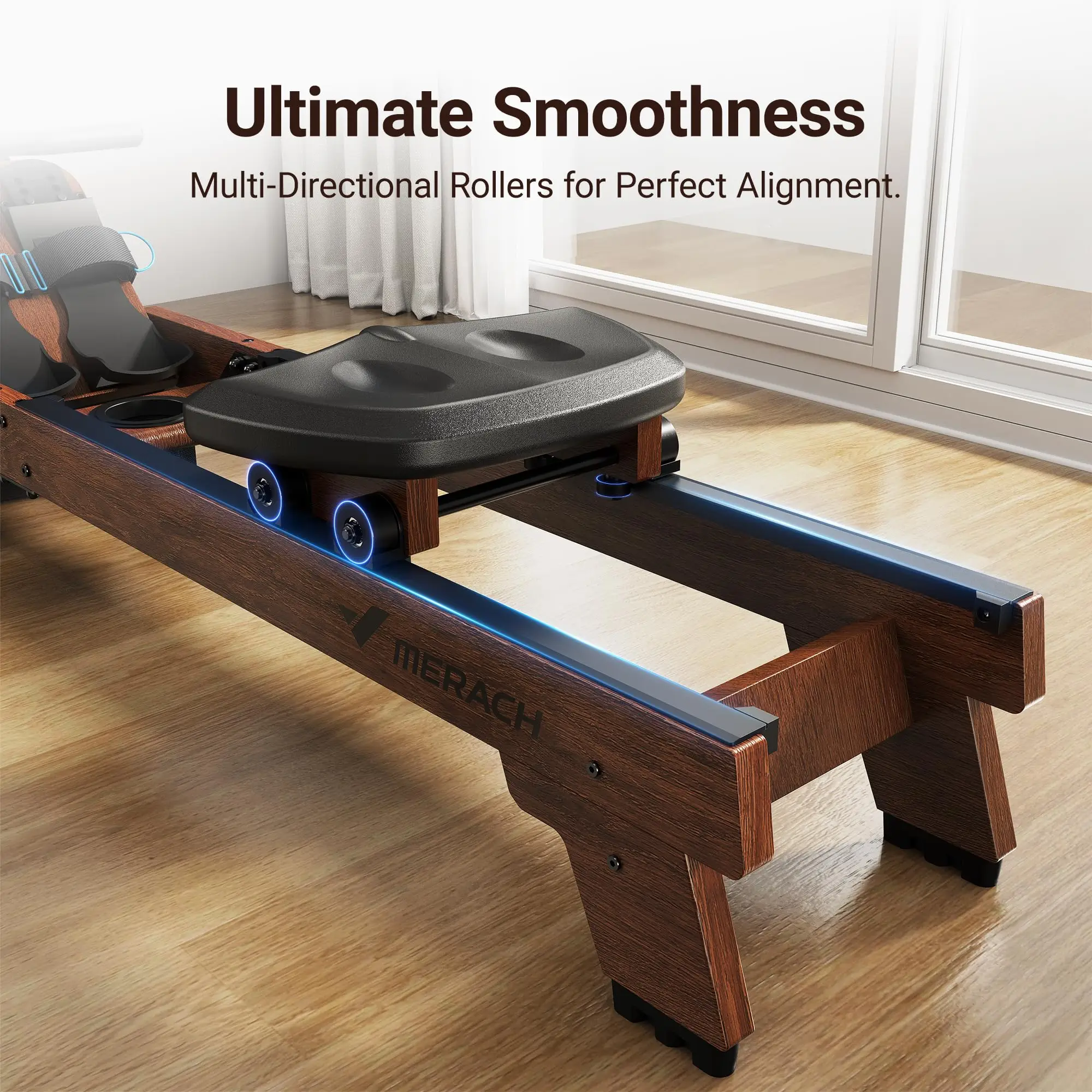 Water Rowing Machine – Solid Wood Design with Bluetooth Monitor & Upgraded Seat Cushion 66 Water Rowing Machine – Solid Wood Design with Bluetooth Monitor & Upgraded Seat Cushion