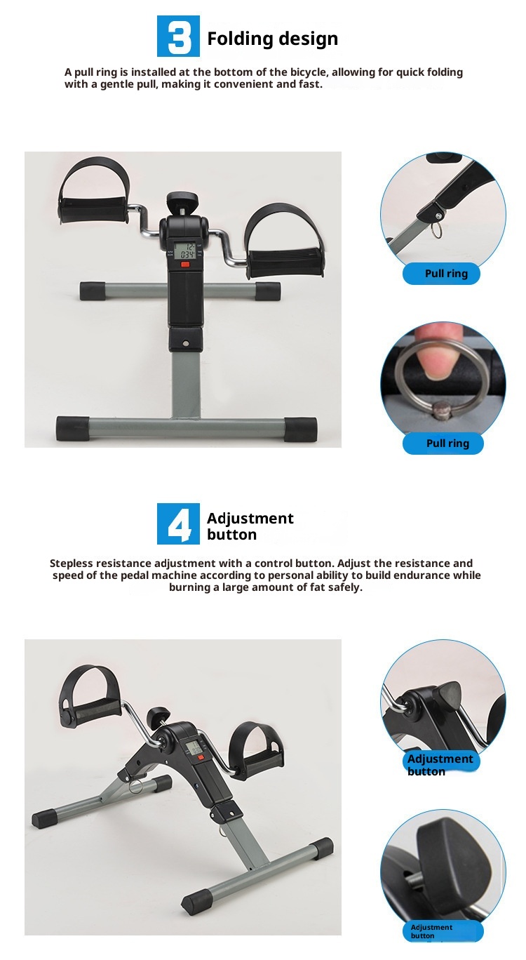 Mini Exercise Folding Bicycle Machine 24 Mini Exercise Folding Bicycle Machine