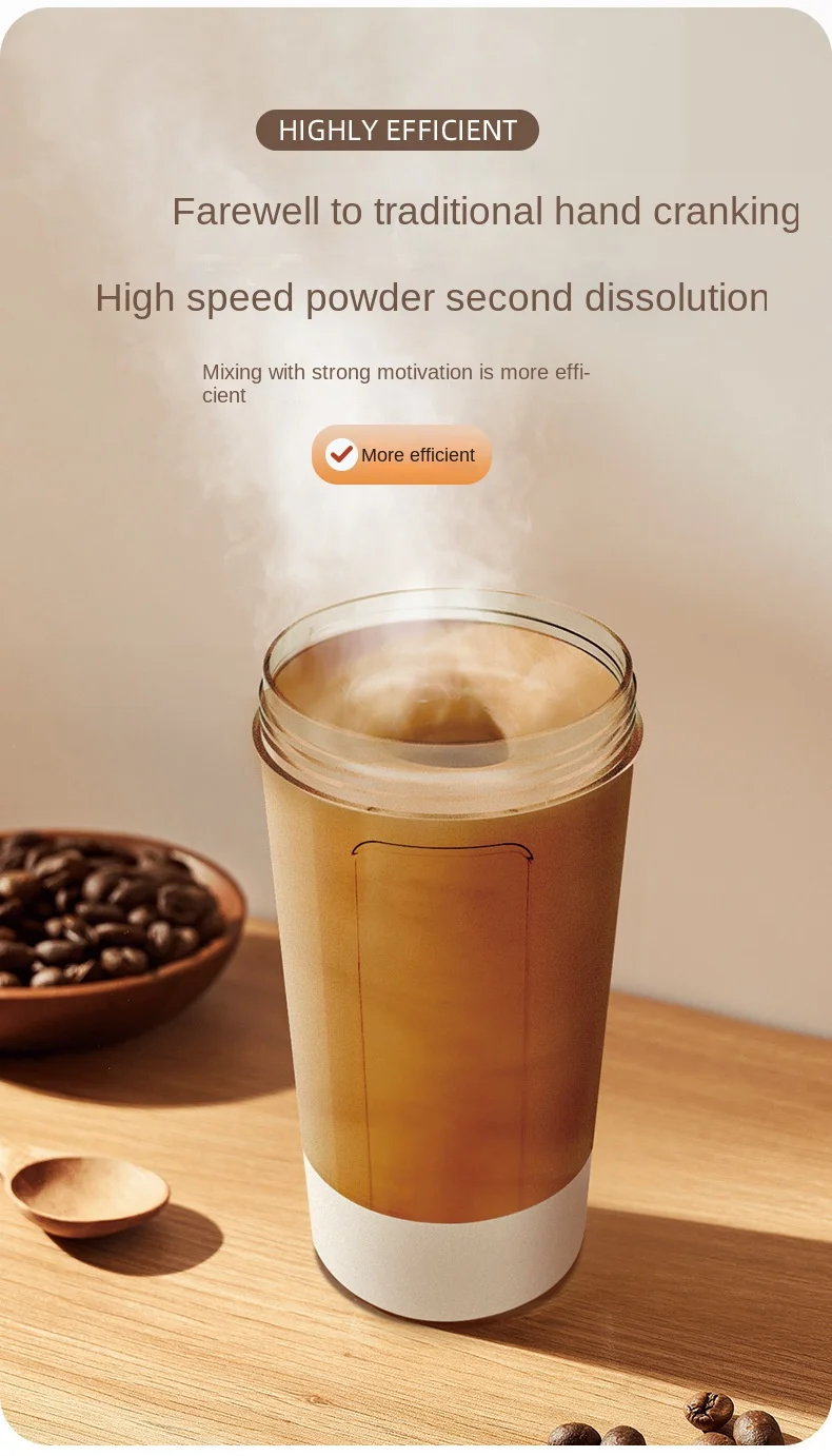 Xiaomi Self-Stirring Shaker Cup USB Charging Shaker 48 Xiaomi Self-Stirring Shaker Cup USB Charging Shaker