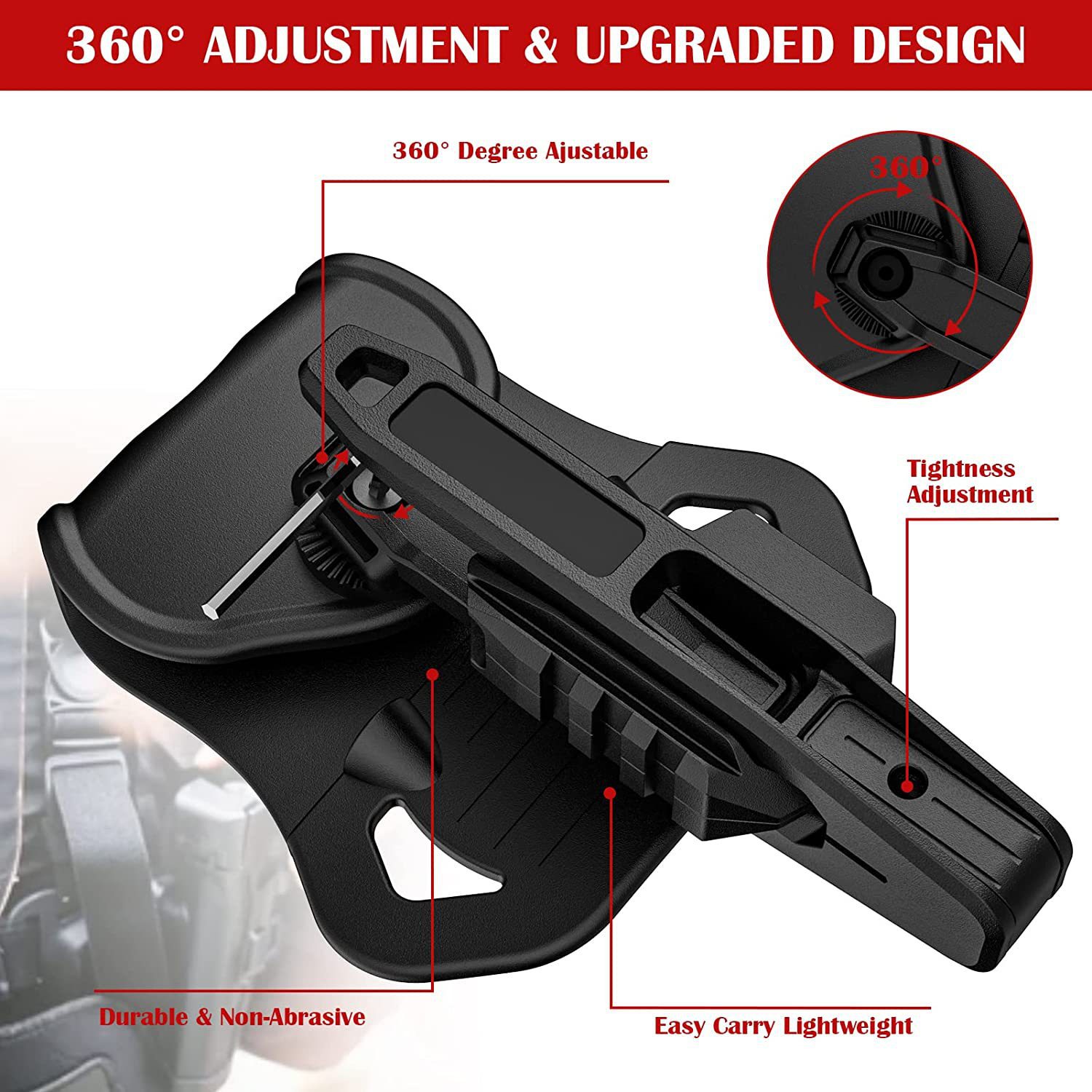 Suitable For 9mm SW40 357 Rail Gun Holster 24 Suitable For 9mm SW40 357 Rail Gun Holster