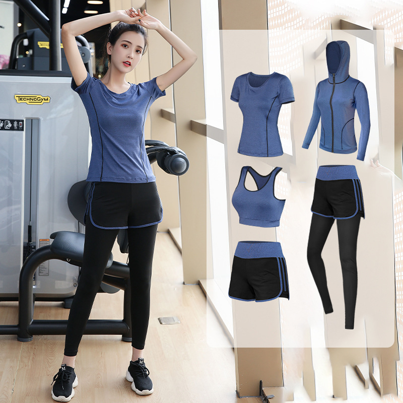 Yoga Clothing Sports Suit Loose Fitness Clothing Gym Quick-drying 7 Yoga Clothing Sports Suit Loose Fitness Clothing Gym Quick-drying