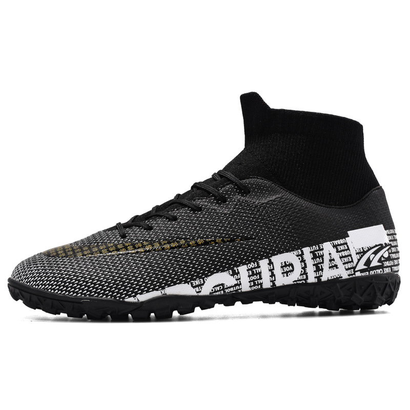 Men's Plus Size Soccer Shoes High Top AG Spikes 7 Men's Plus Size Soccer Shoes High Top AG Spikes