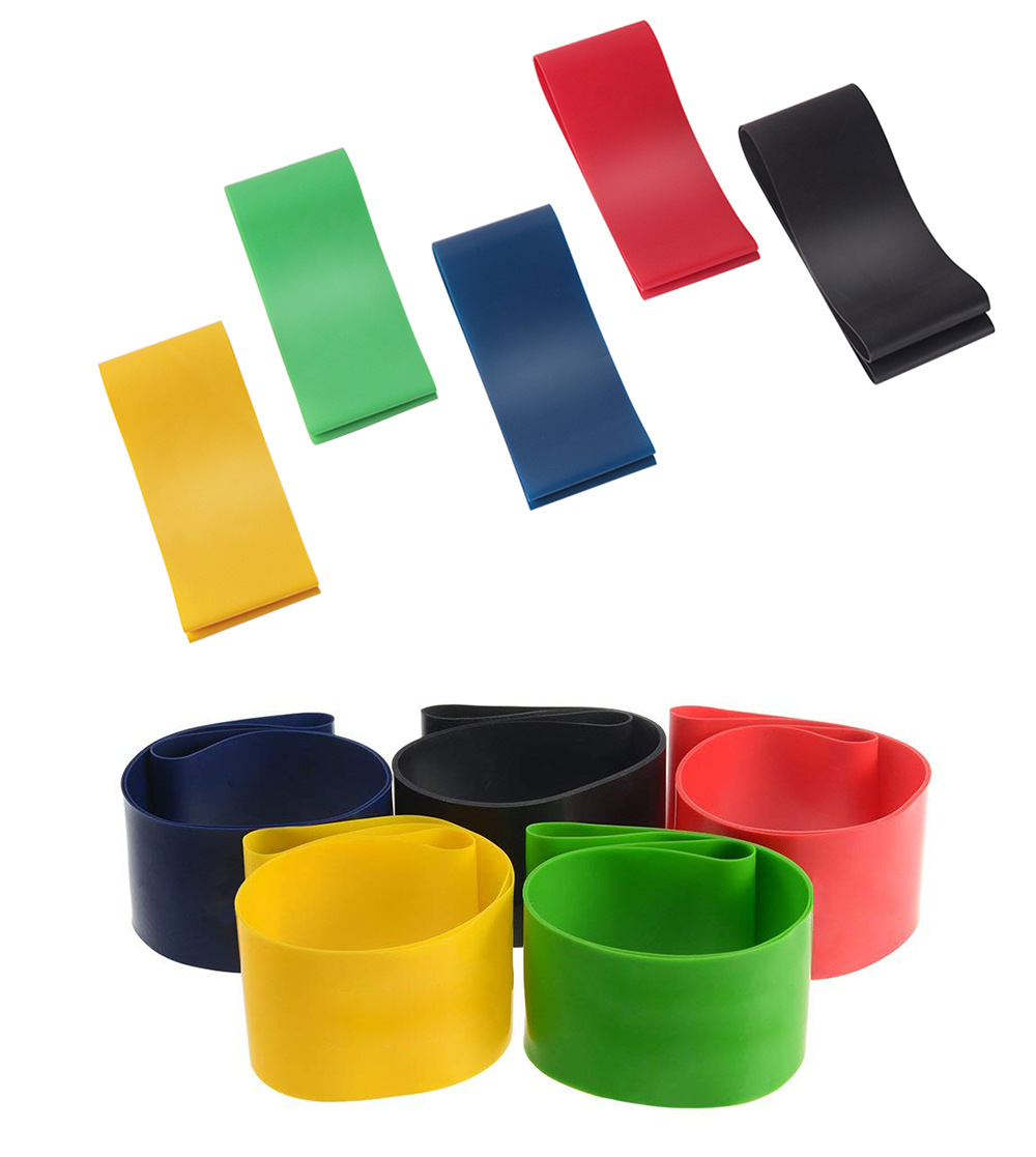 5-Level Resistance Band Set – Professional Latex Loop Bands for Yoga & Strength Training 30 1 (6)