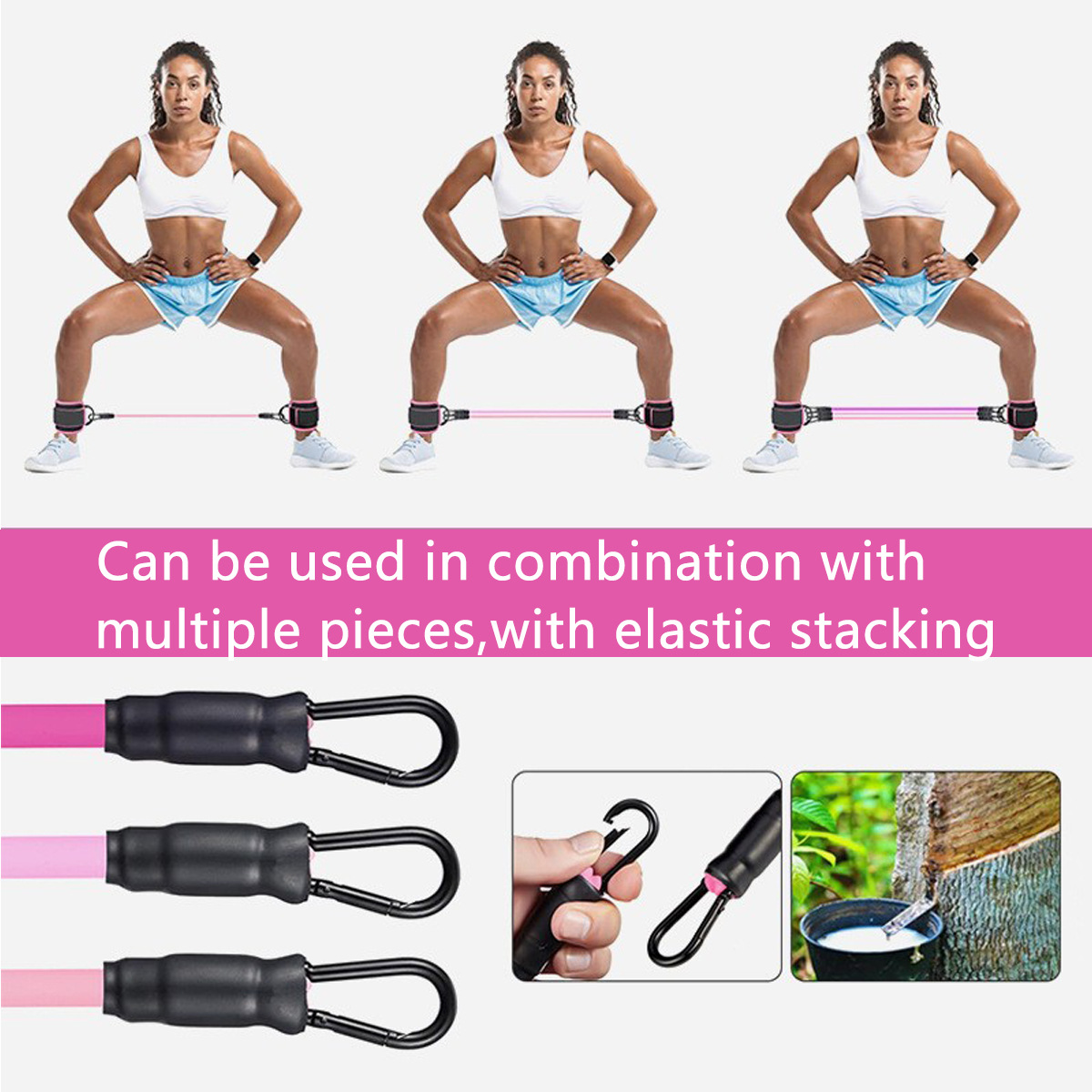 Ankle Strap Resistance Bands – Leg & Hip Strength Training for Home, Yoga, Pilates, and Gym Workouts 16 Ankle Strap Resistance Bands – Leg & Hip Strength Training for Home, Yoga, Pilates, and Gym Workouts