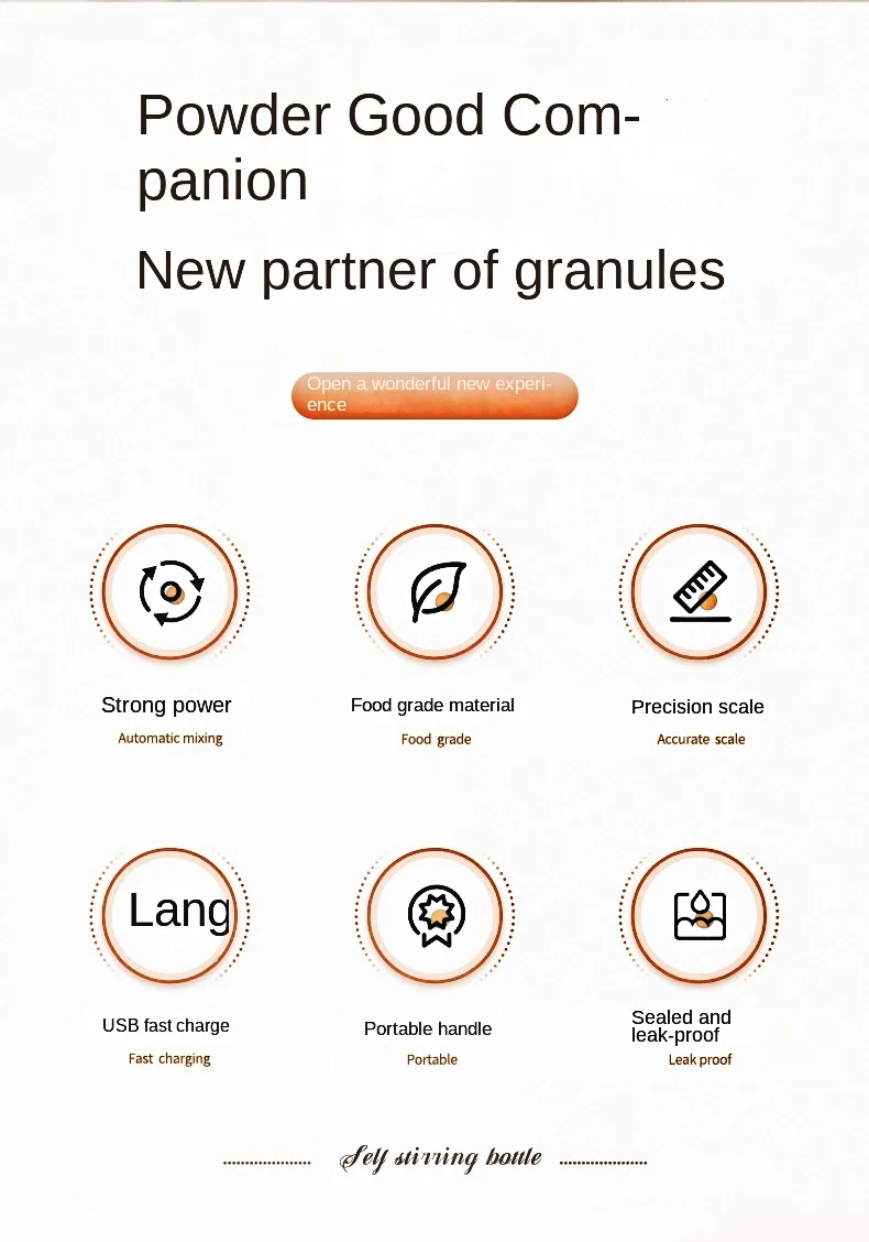 Xiaomi Self-Stirring Shaker Cup USB Charging Shaker 47 Xiaomi Self-Stirring Shaker Cup USB Charging Shaker