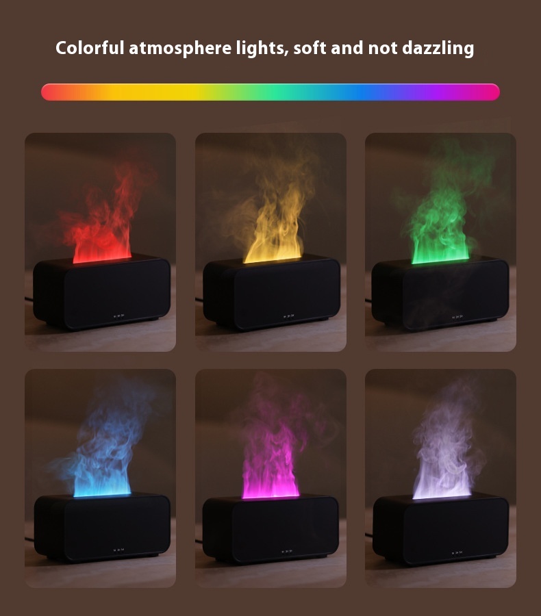 Timing Simulation Aroma Diffuser Usb Household Flame Humidifier Aromatherapy Machine Spray Air Flame Humidifier Diffuser 17 Timing Simulation Aroma Diffuser Usb Household Flame Humidifier Aromatherapy Machine Spray Air Flame Humidifier Diffuser