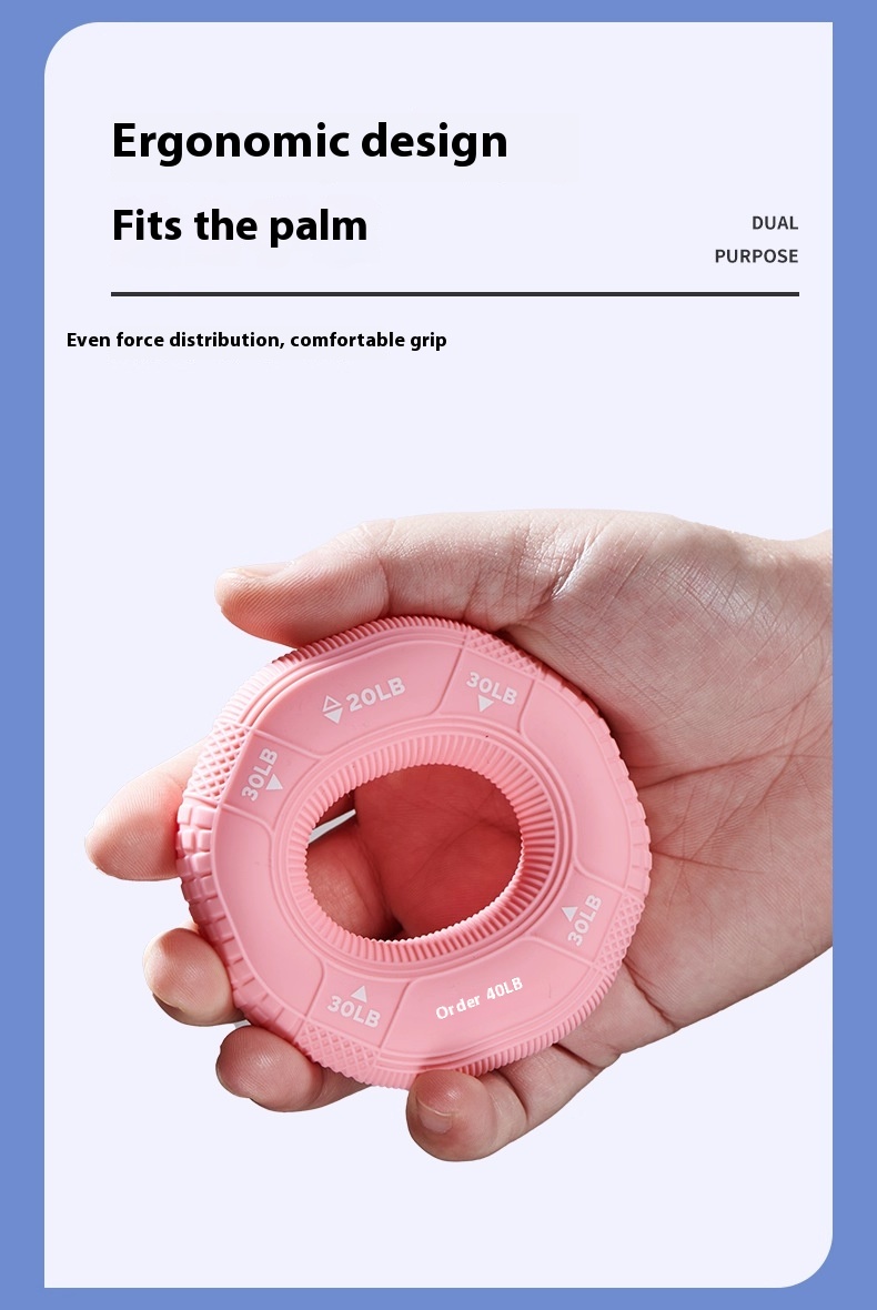 Silicone Grip Ring Decompression Decompression Building Up Arm Muscles Training Five Finger Strength Rehabilitation Grip Strength Exercise Hand Strength Equipment 40 Silicone Grip Ring Decompression Decompression Building Up Arm Muscles Training Five Finger Strength Rehabilitation Grip Strength Exercise Hand Strength Equipment