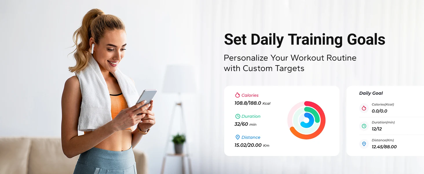 Low Noise Exercise Bike – Stationary Bike with Tablet Mount & Exclusive App for Weight Loss 11 Low Noise Exercise Bike – Stationary Bike with Tablet Mount & Exclusive App for Weight Loss