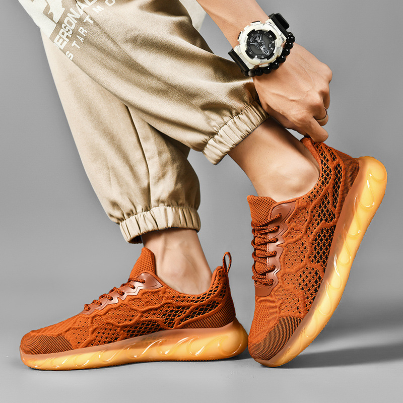 Men's Fashion Casual Fly Woven Mesh Shoes 23 Men's Fashion Casual Fly Woven Mesh Shoes