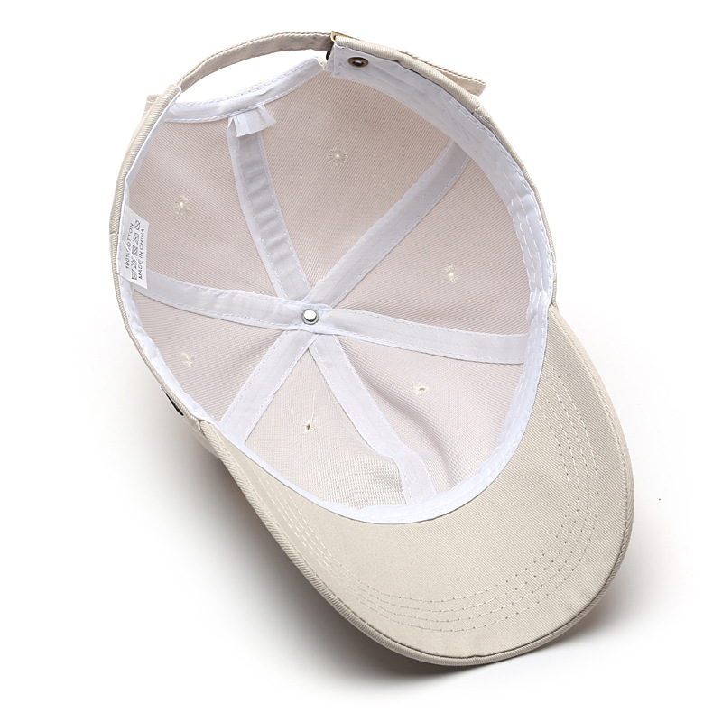 Soft top cap with side letter embroidery 14 Soft top cap with side letter embroidery